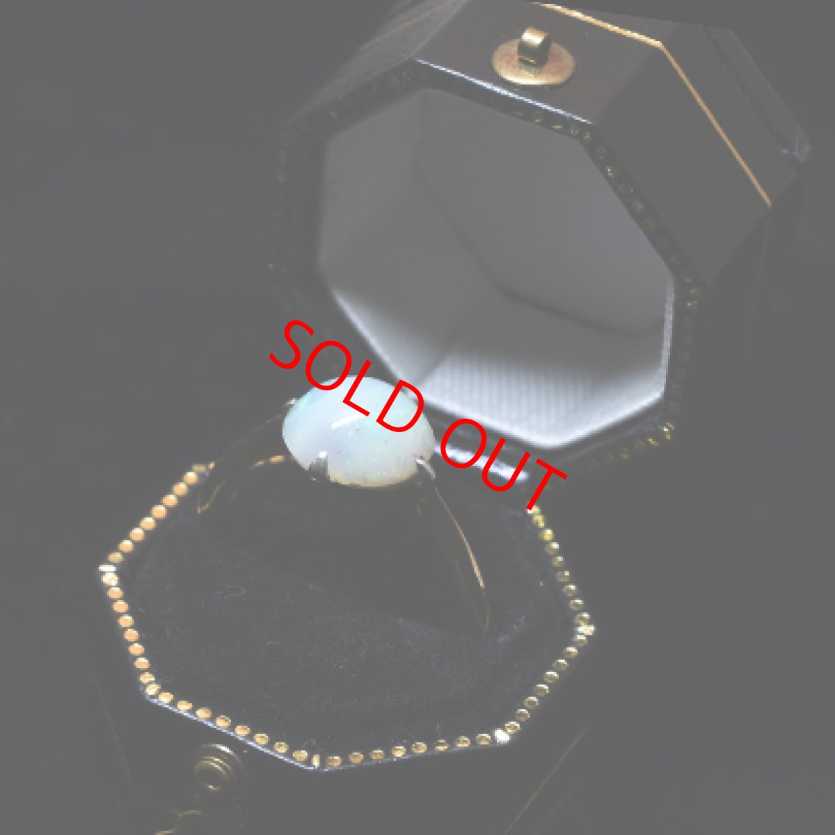 画像5: ゴールド・シルバー ・オパールリング 商談中 (5)