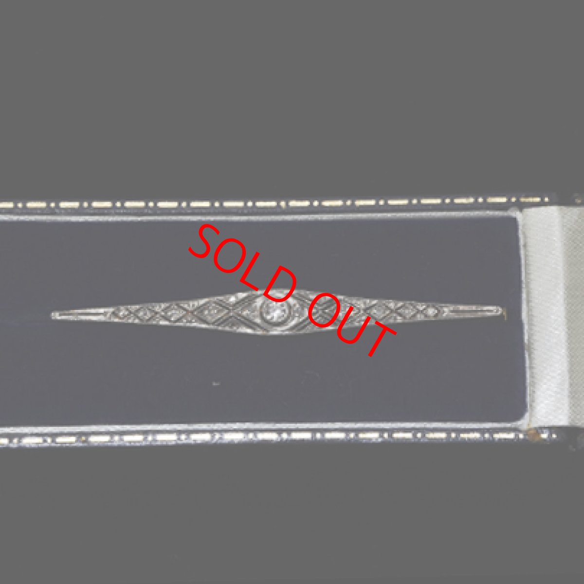 画像7: 14ct．ダイヤモンドブローチ (7)