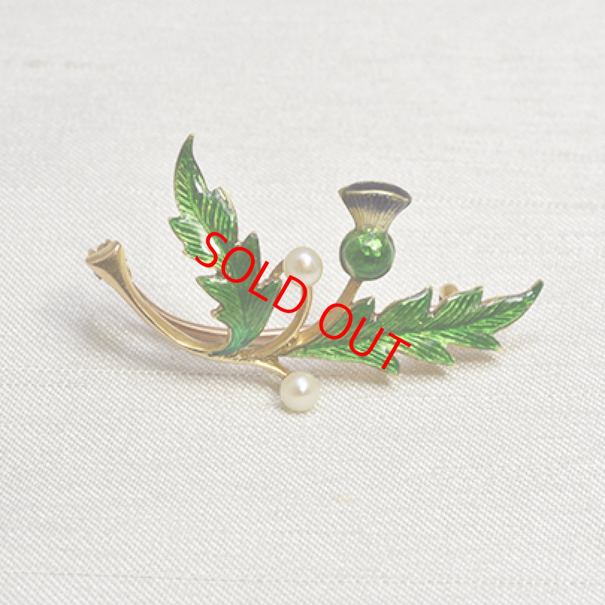 画像1: エナメル ブローチ (1)