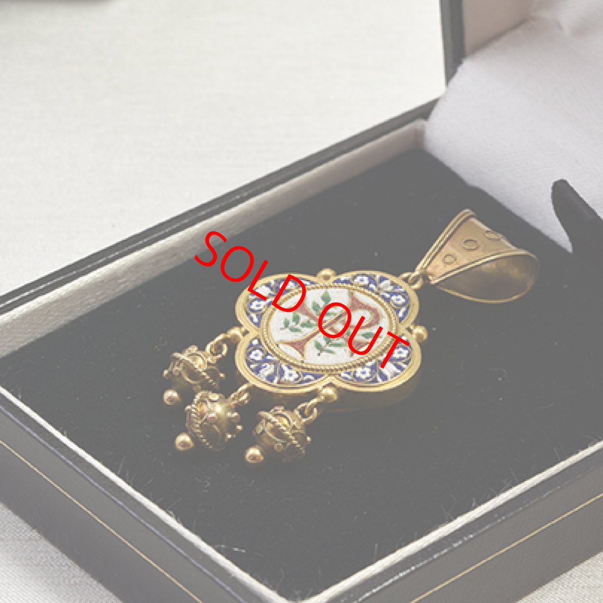 画像10: ゴールド・モザイクペンダント (10)