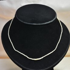 画像1: メタル・パールネックレス (1)