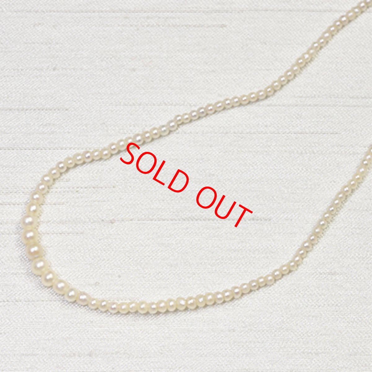 画像2: メタル・パールネックレス (2)