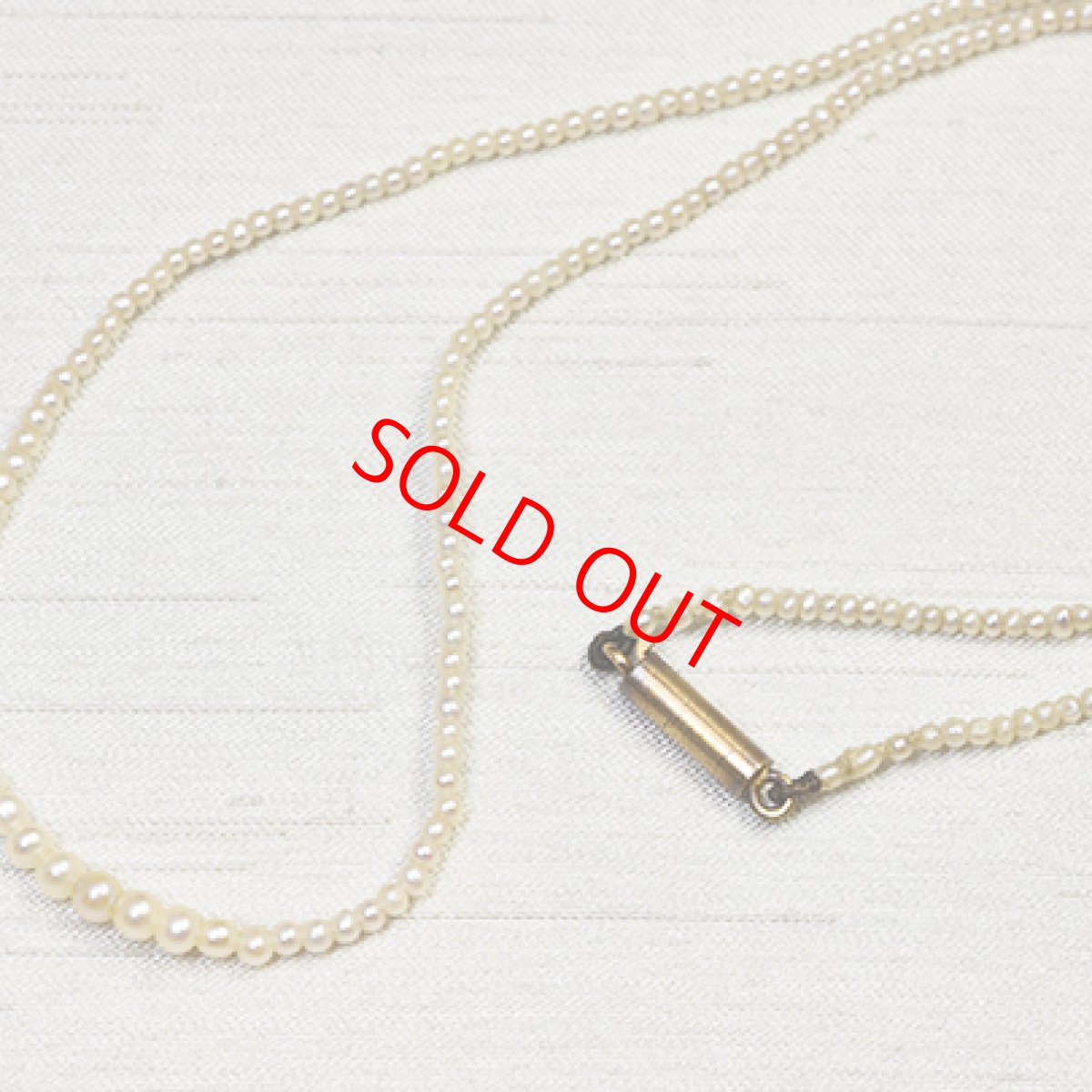 画像3: メタル・パールネックレス (3)