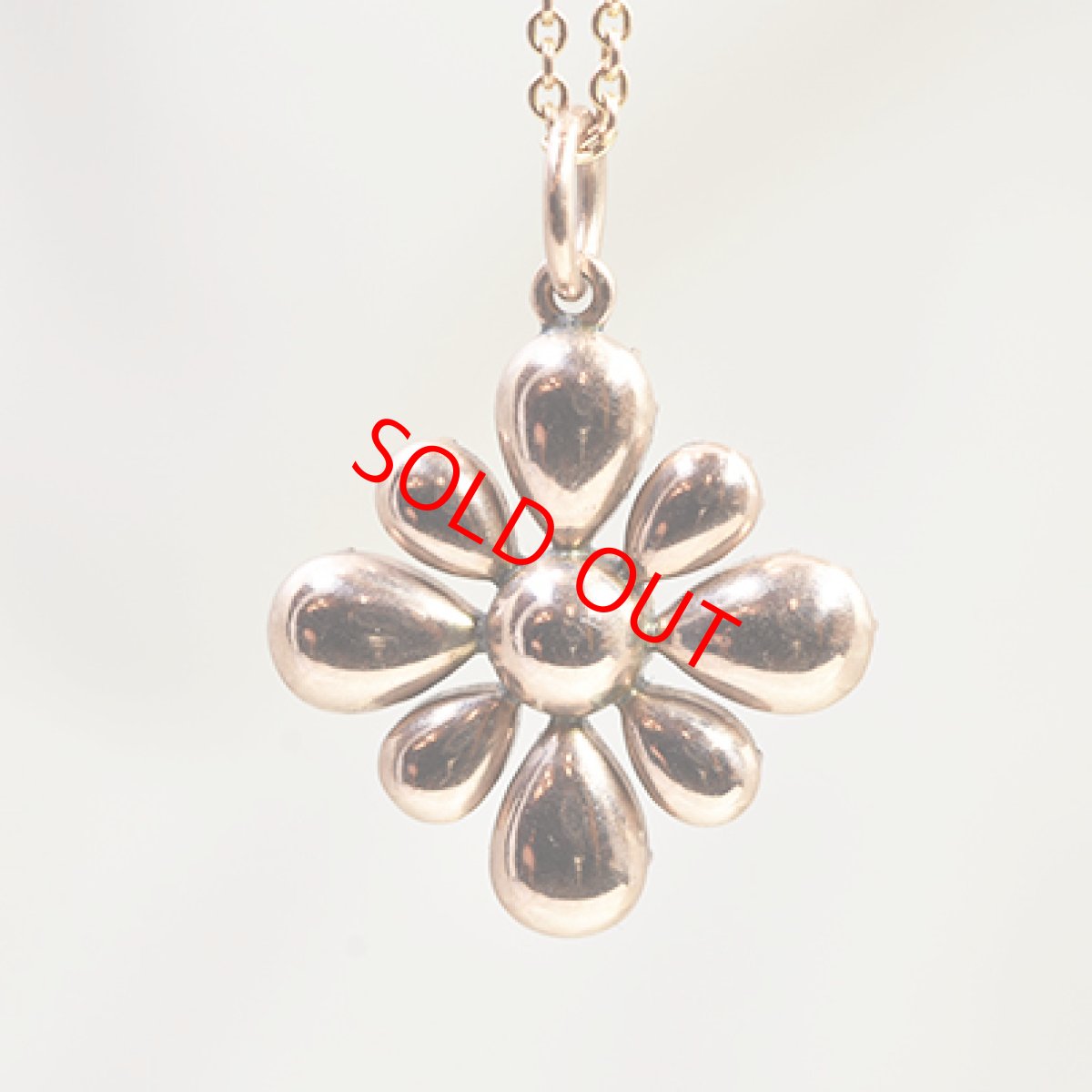 画像4: ゴールド・ガーネットペンダント (4)