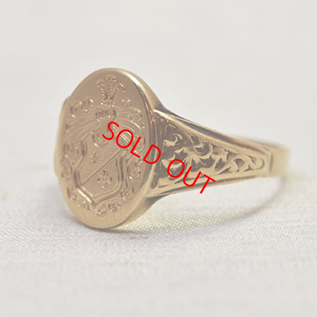 画像2: 14ct,インタリオリング (2)