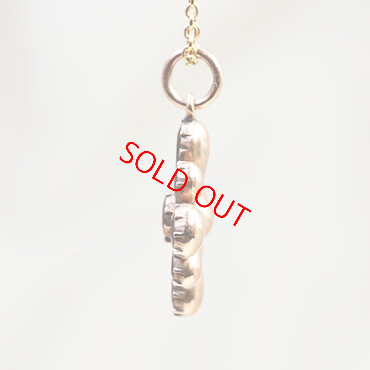 画像3: ゴールド・ガーネットペンダント (3)