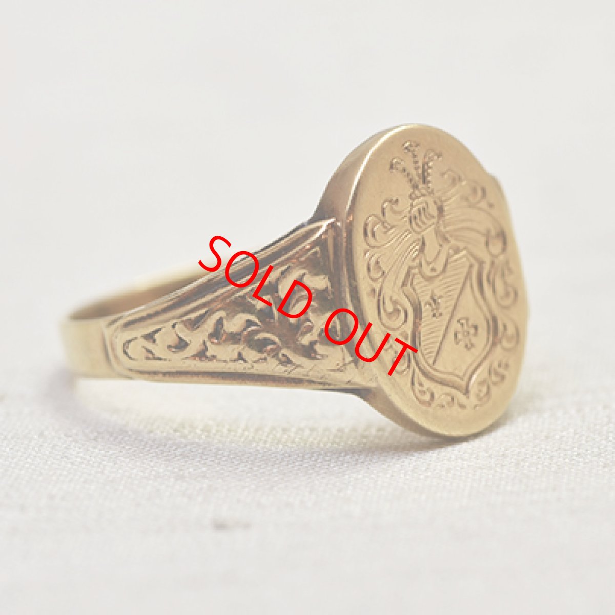 画像6: 14ct,インタリオリング (6)