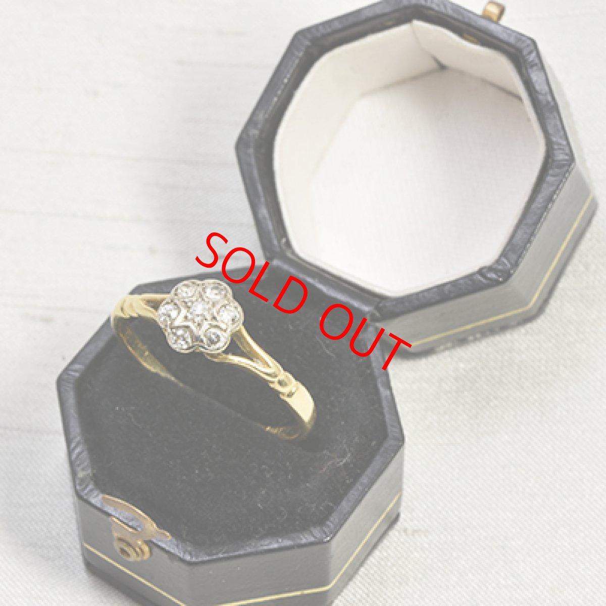 画像6: 18ct.(pt)ダイヤモンドリング (6)