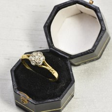 画像6: 18ct.(pt)ダイヤモンドリング (6)