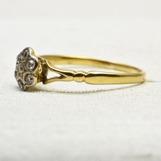 画像2: 18ct.(pt)ダイヤモンドリング (2)