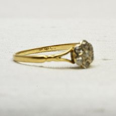 画像4: 18ct.(pt)ダイヤモンドリング (4)