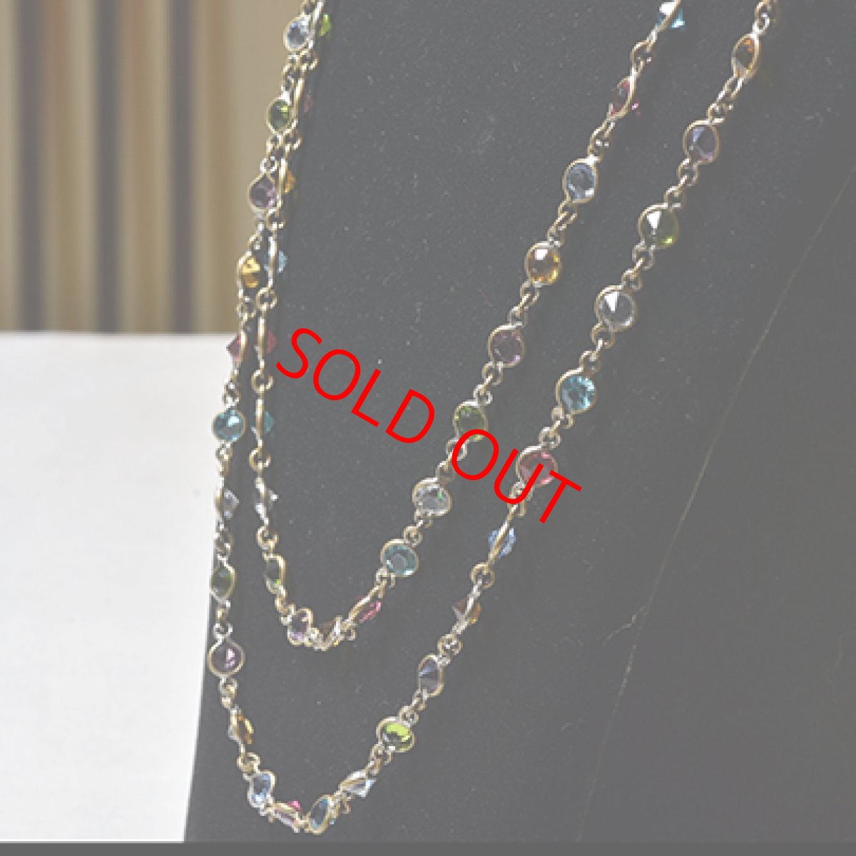 画像4: Sold メタル・ペーストネックレス (4)