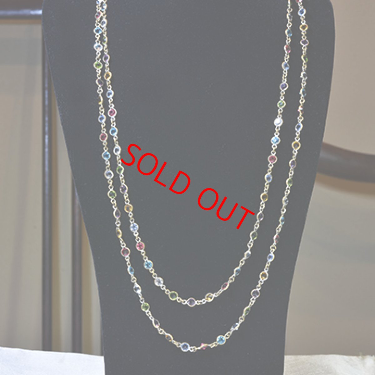 画像5: Sold メタル・ペーストネックレス (5)