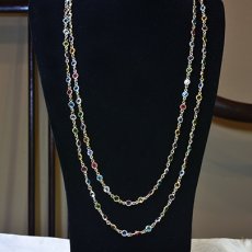 画像5: Sold メタル・ペーストネックレス (5)