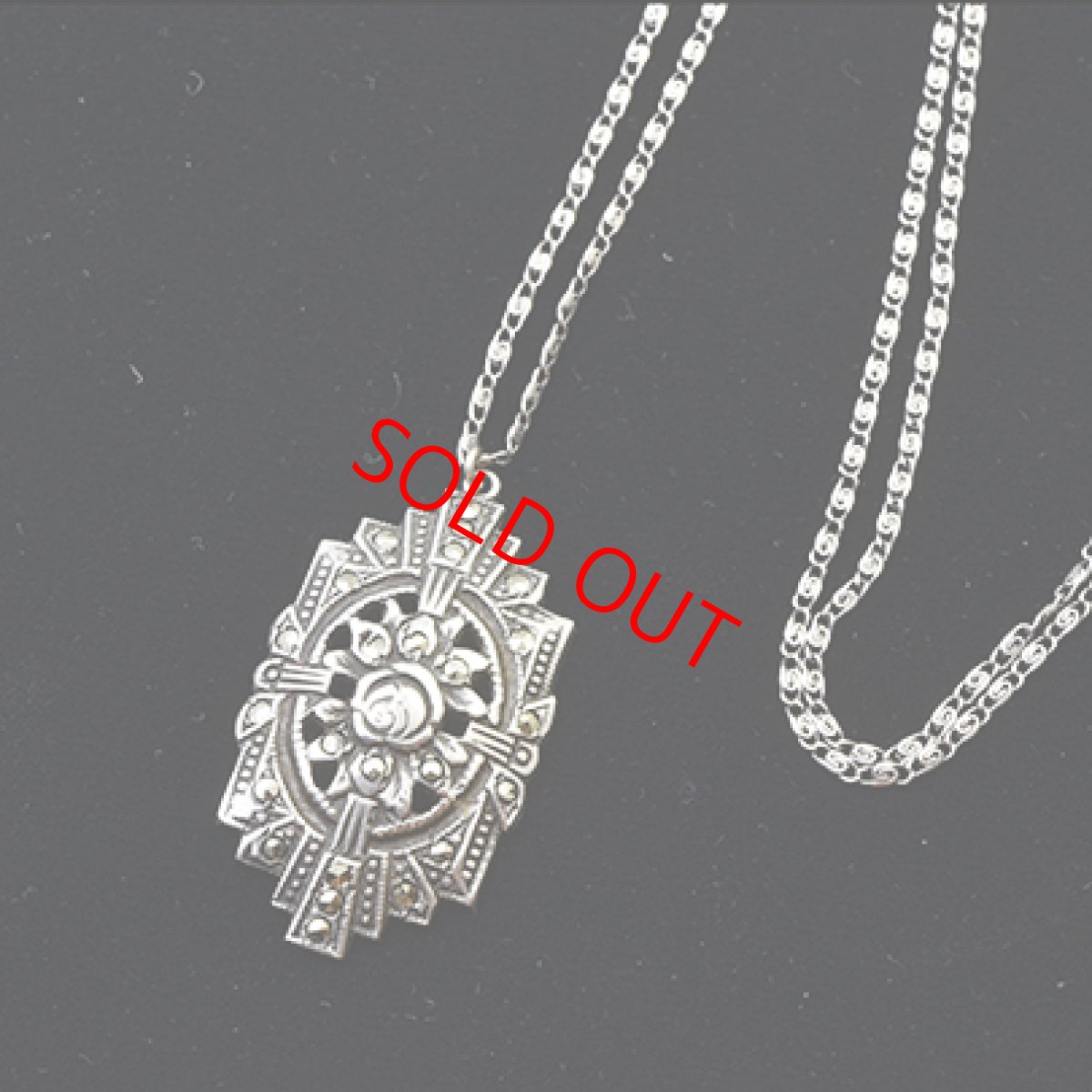 画像6: シルバー・マルカジットペンダント (6)