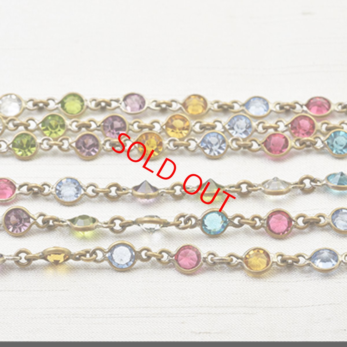 画像3: Sold メタル・ペーストネックレス (3)