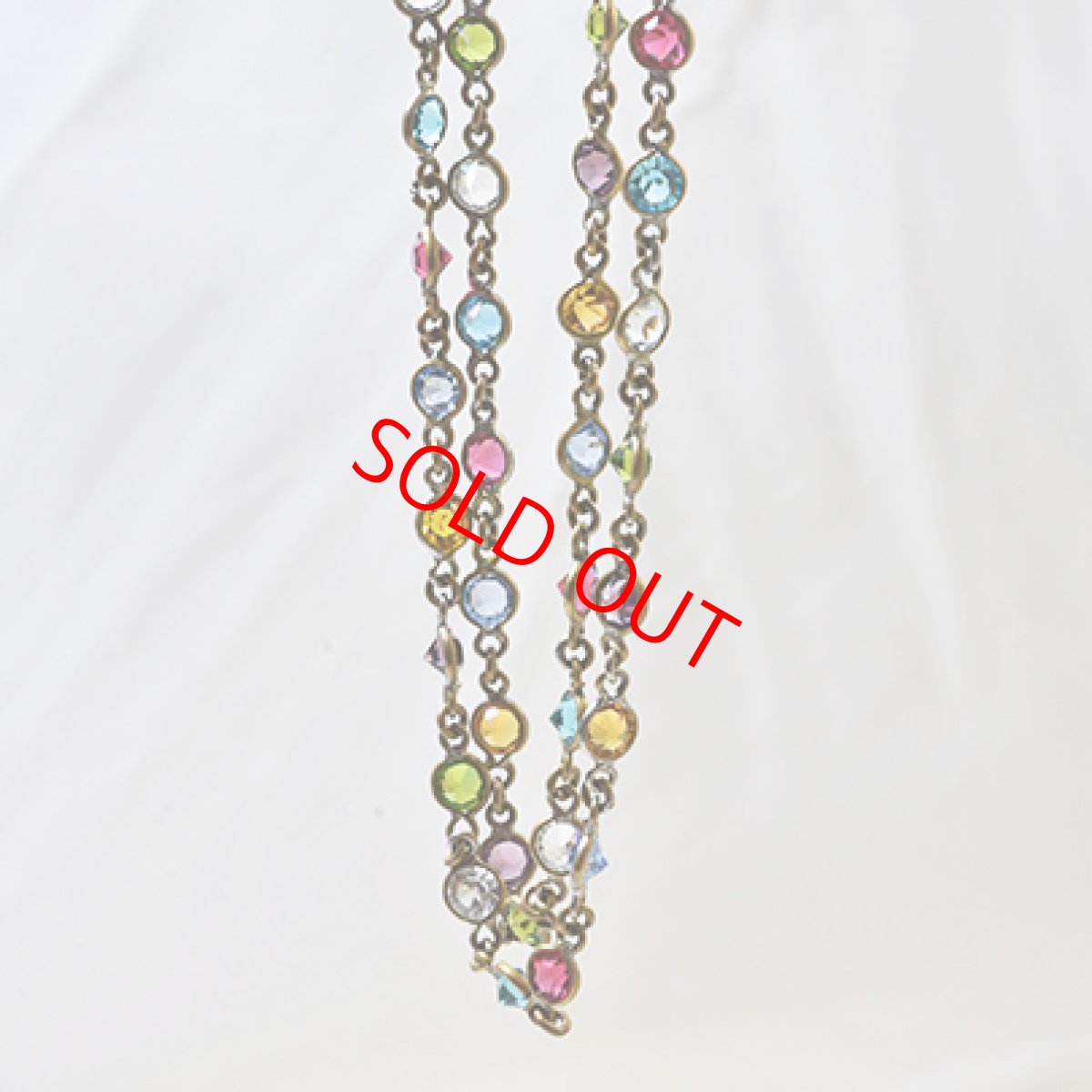 画像2: Sold メタル・ペーストネックレス (2)