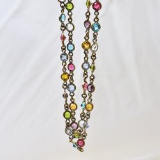 画像2: Sold メタル・ペーストネックレス (2)