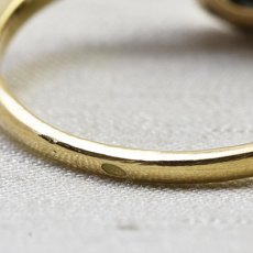 画像7: 14ct。サファイア・ダイヤモンドリング (7)