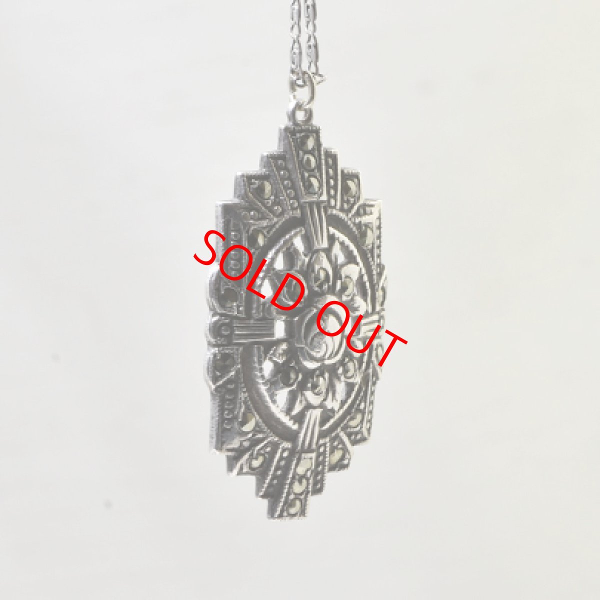 画像5: シルバー・マルカジットペンダント (5)