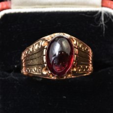画像10: 14ct.ガーネットリング (10)
