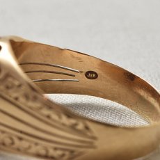 画像7: 14ct.ガーネットリング (7)