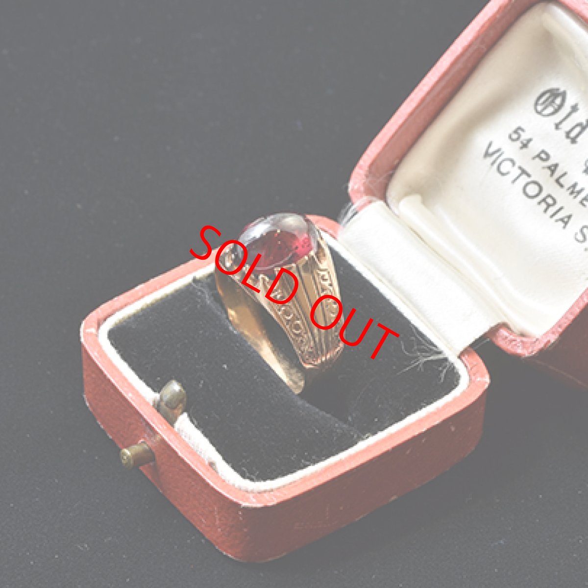 画像11: 14ct.ガーネットリング (11)