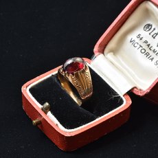 画像11: 14ct.ガーネットリング (11)