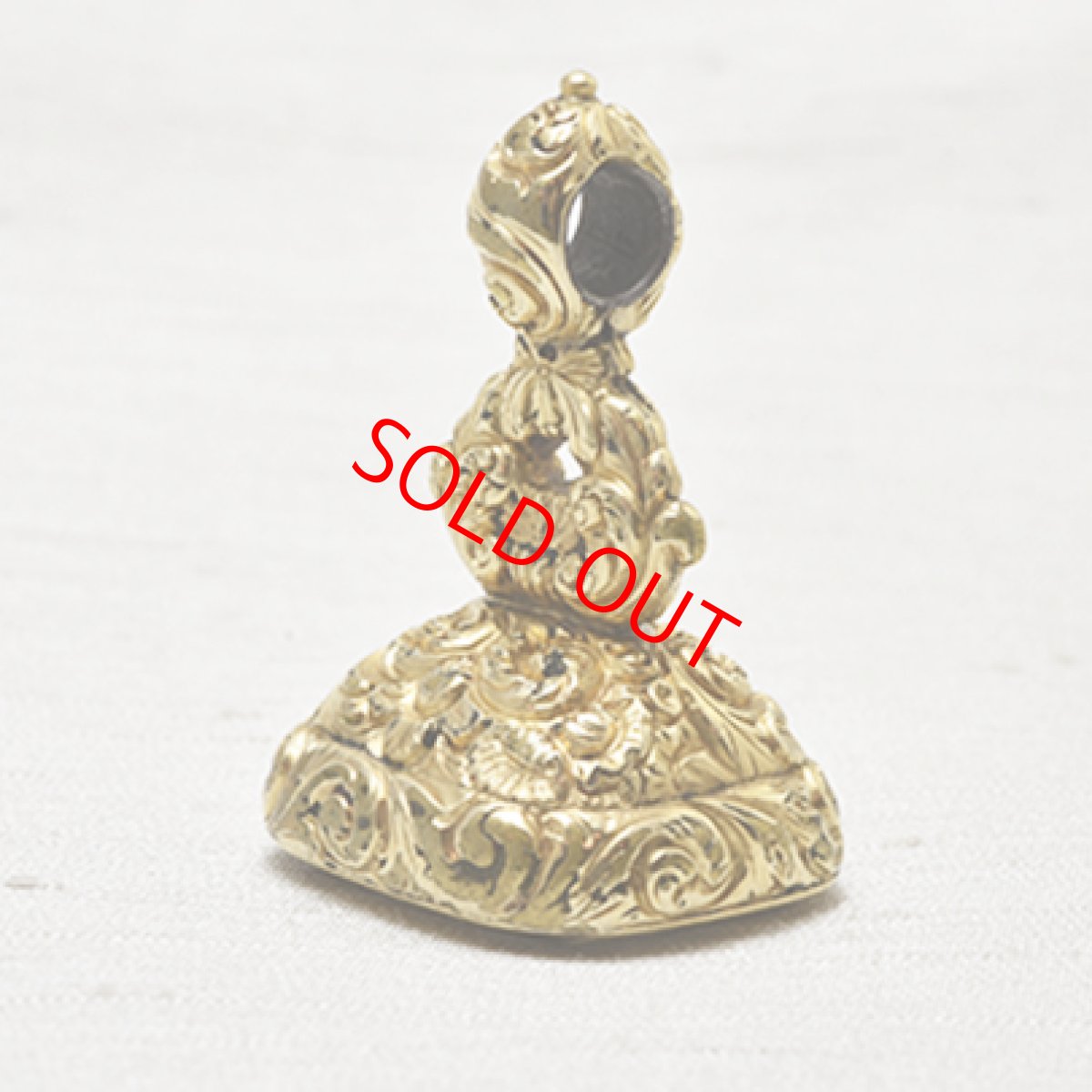 画像2: ゴールドケース シトリンクォーツシール (2)