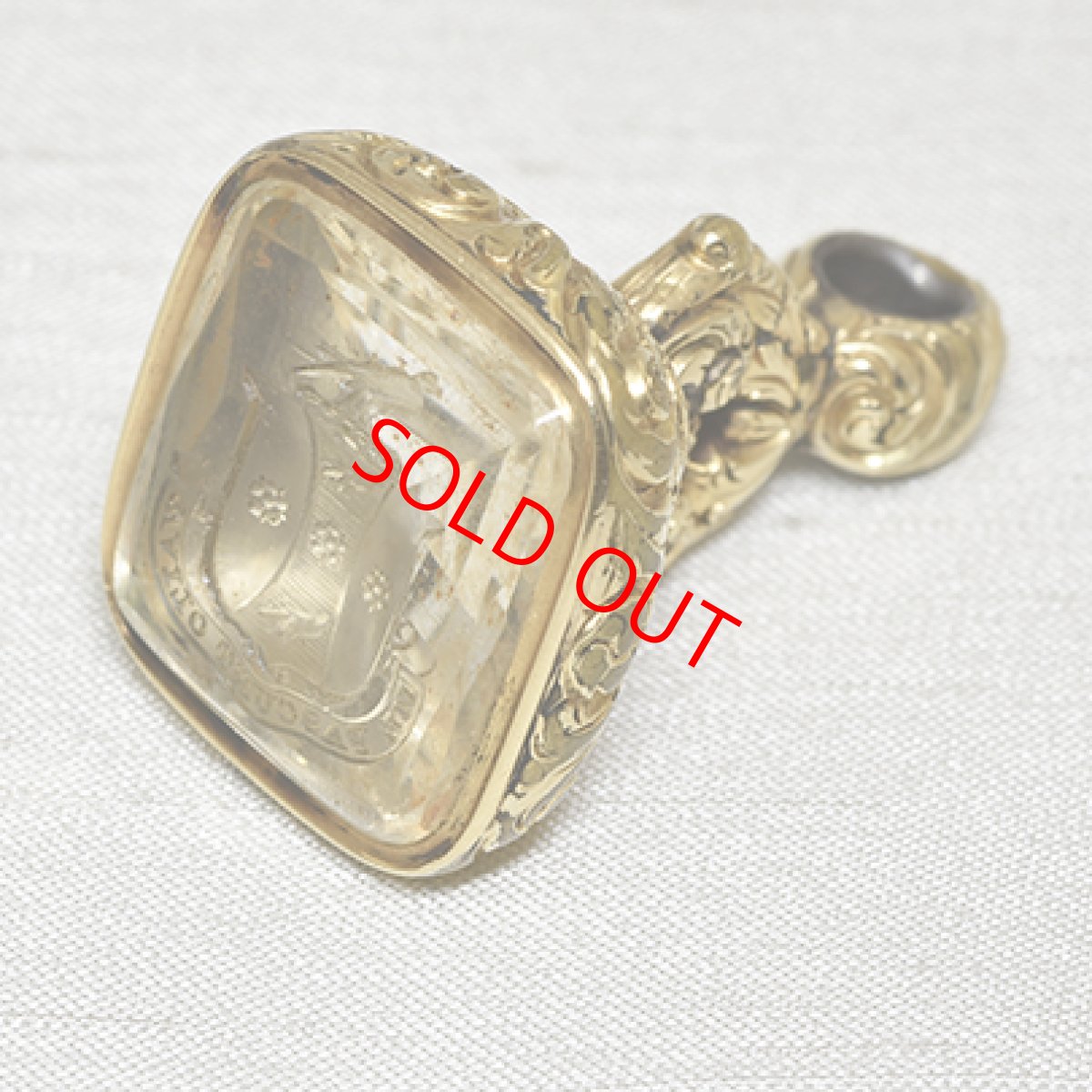 画像6: ゴールドケース シトリンクォーツシール (6)