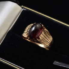 画像12: 14ct.ガーネットリング (12)
