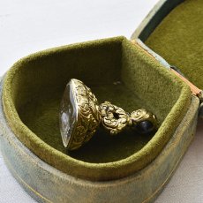 画像8: ゴールドケース シトリンクォーツシール (8)