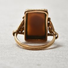 画像4: 14ct.シェルカメオリング (4)