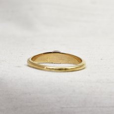 画像3: Sold ゴールド・シルバー　ダイヤモンドリング (3)