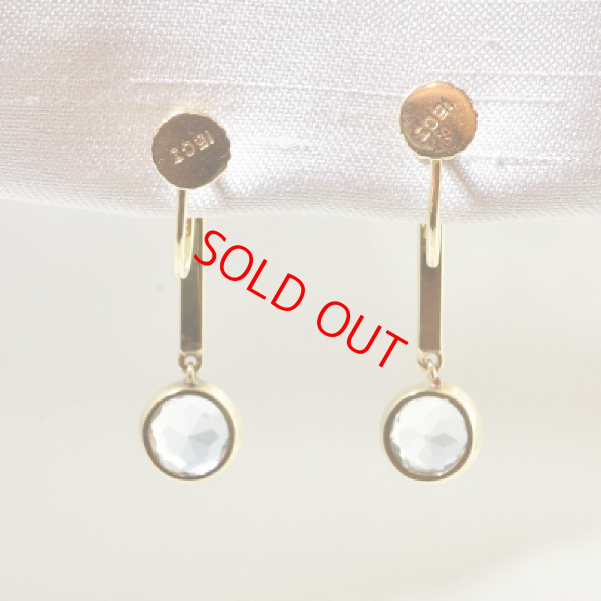 画像3: 15ct.アクアマリン・パールイヤリング 商談中 (3)