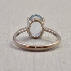 画像4: 18ct.アクアマリンリング (4)