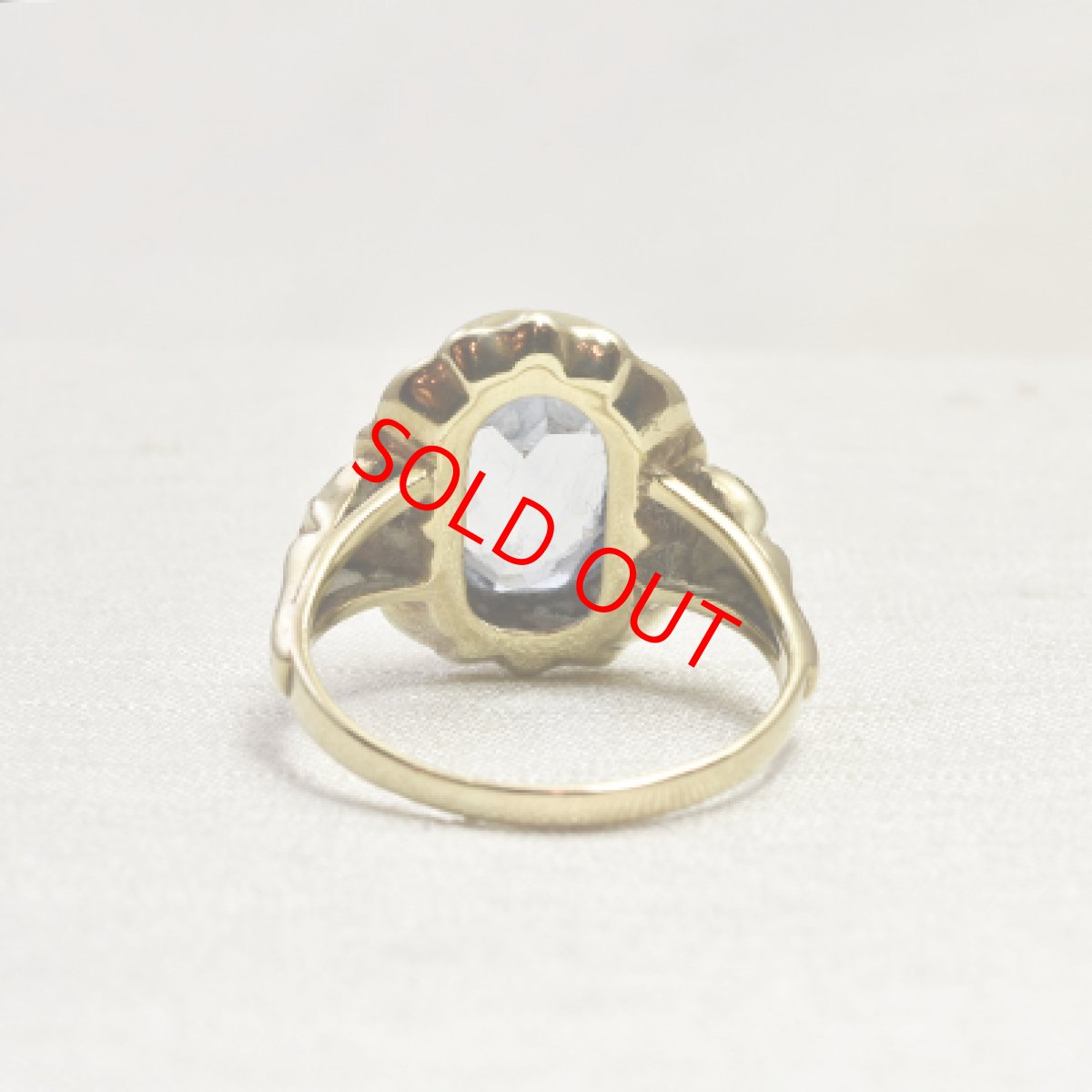 画像3: 8ct.シンセティックスピネルリング (3)