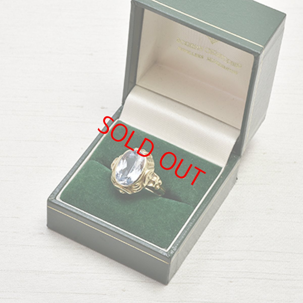 画像6: 8ct.シンセティックスピネルリング (6)