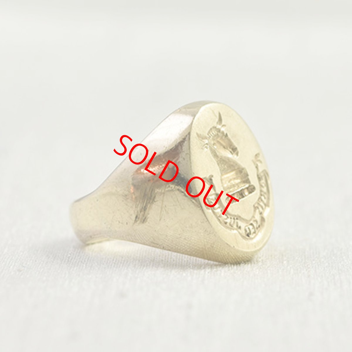 画像5: 9ct.インタリオリング (5)