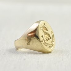 画像5: 9ct.インタリオリング (5)