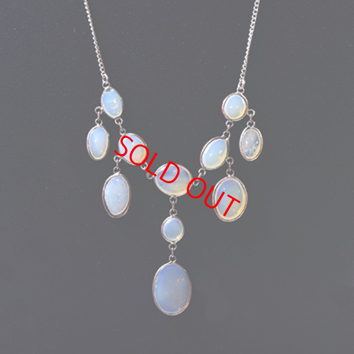 画像3: メタル,オパールネックレス (3)