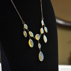 画像4: メタル,オパールネックレス (4)