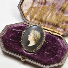 画像4: Sold シルバー.ペースト ミニアチュールブローチ (4)