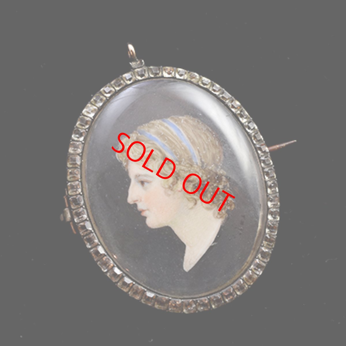 画像3: Sold シルバー.ペースト ミニアチュールブローチ (3)