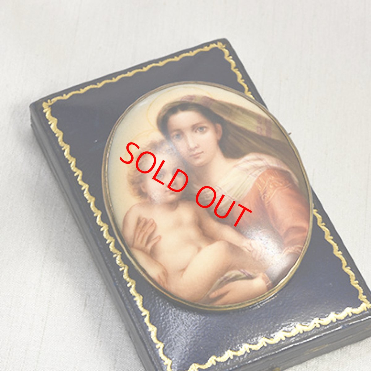 画像4: Sold svギルド　ポーセレンブローチ (4)