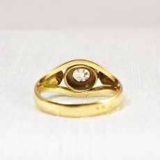 画像4: 18ct.(pt)ダイヤモンドリング (4)