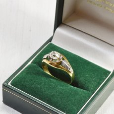 画像6: 18ct.(pt)ダイヤモンドリング (6)