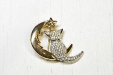 画像1: メタルグラスブローチ (1)