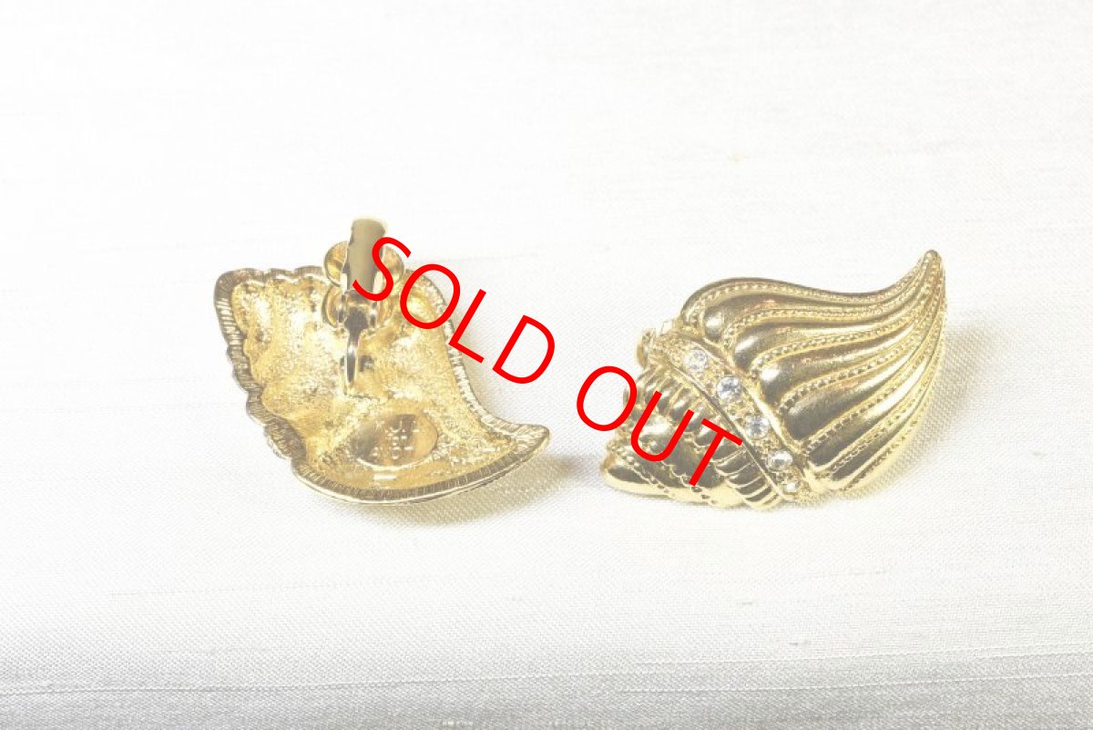 画像2: メタル グラスイヤリング Kenneth J Lane for AVON (2)