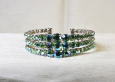 画像1: メタル グラスバングル (1)